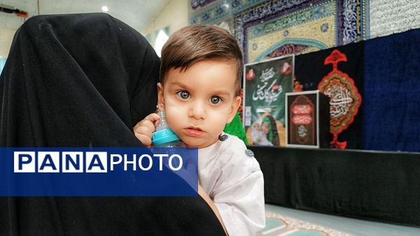  مراسم شیرخوارگان حسینی در شهرستان مارگون