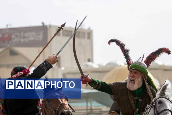 برگزاری تعزیه روز اربعین امامزاده شاه کرم