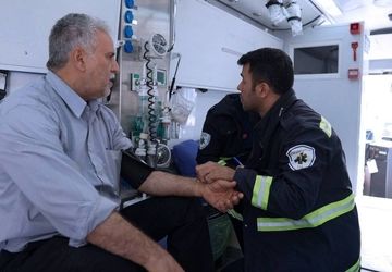 افزایش ۱۵ درصدی ماموریت‌های اورژانس در پی آلودگی هوای تهران