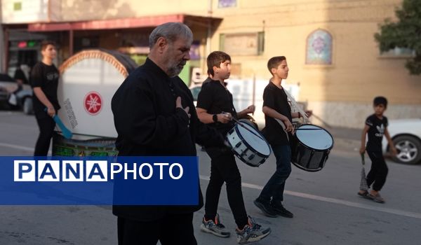 از کوچه تا خیابان، شهر بن غرق در عزای حسین بن علی(ع)