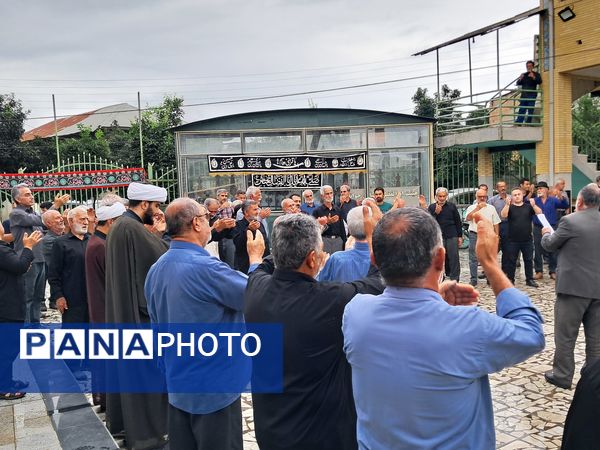 پیاده‌روی جاماندگان اربعین در قائمشهر 