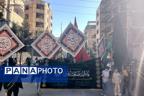 حضور پرشور عزاداران در سالروز شهادت حضرت فاطمه زهرا (س)