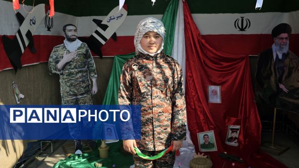 مانورتشکیلاتی استانی سازمان دانش‌آموزی با محوریت وطن یار