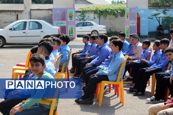 مانور بازگشایی مدارس بندپی شرقی