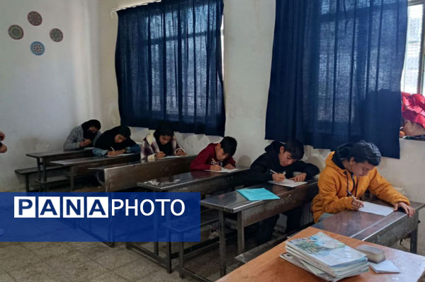 شروع امتحانات نوبت اول مدارس شهرستان فیروزه