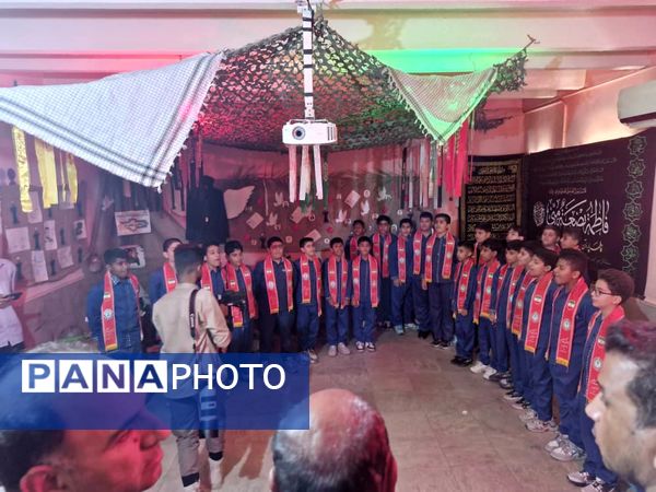 عطر ایثار در مدرسه شاهد قشم پیچید