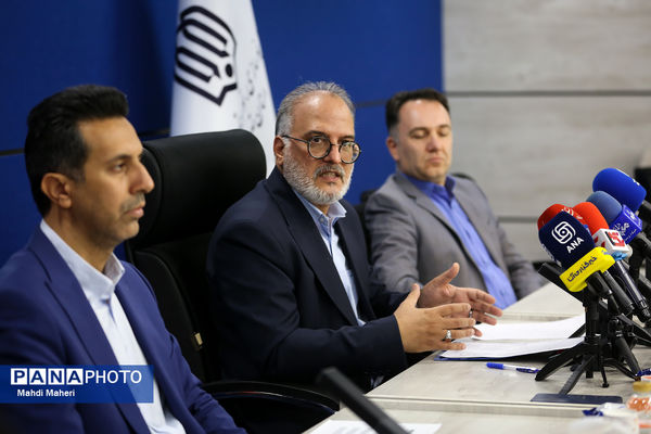 نشست خبری رئیس سازمان نوسازی، توسعه و تجهیز مدارس استان تهران