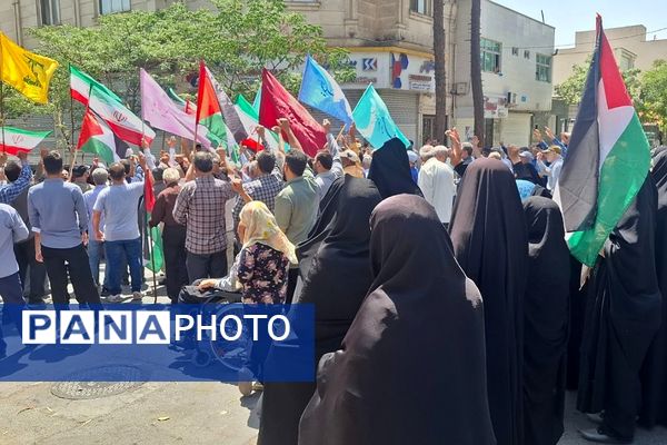 برگزاری راهپیمایی شهروندان در ناحیه یک شهرری