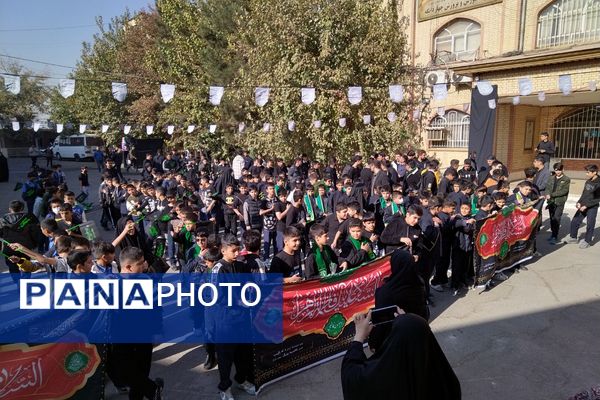 برپایی مراسم سوگواری بانوی دو عالم حضرت فاطمه (س)