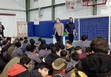 مراسم نیمه شعبان در دبیرستان شهید صدر کهک 