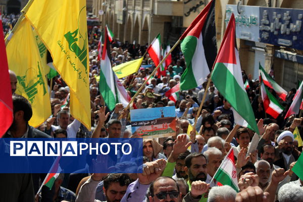 راهپیمایی بشارت نصر یزد