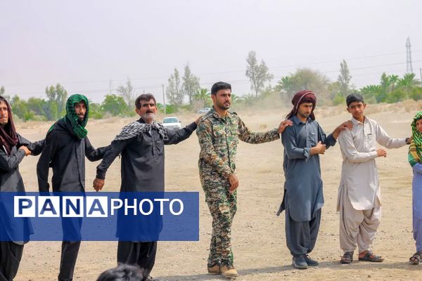 مراسم عاشورای حسینی در شهرستان قلعه‌گنج