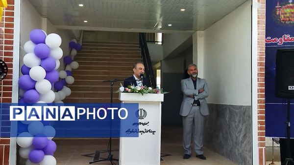 آیین بازگشایی مدارس و افتتاح هنرستان تخصصی مکانیک خودرو برادران در نیشابور 