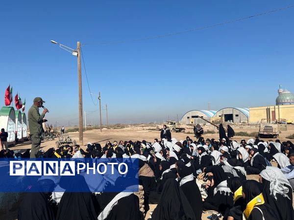 حضور دانش آموزان سملقان در راهیان نور