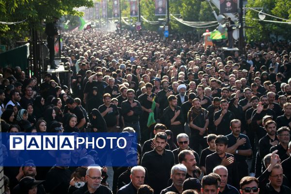 دسته عزاداری حسینیه اعظم زنجان در یوم العباس