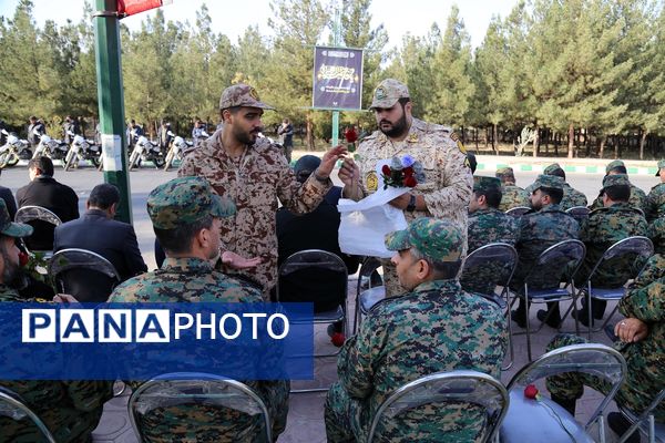 آیین استقبال از پیکرهای مطهر شهدای گمنام در بهشت معصومه(س)