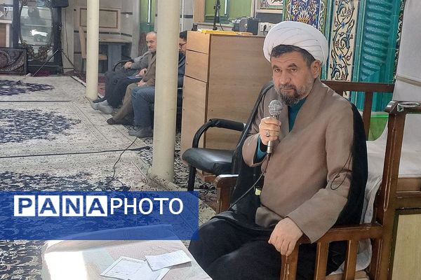 گرامیداشت شهادت حضرت زینب (س) و آیین یادواره شهید امیرحسین زمانی در مسجد ولیعصر(ع)اسلامشهر