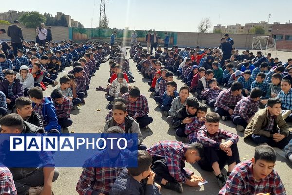 انتخابات شهردار مدرسه در دبیرستان حضرت قاسم (س) ناحیه 2 شهرری 