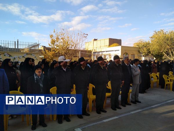 مراسم تشیع پیکر شهید گمنام در شهرستان خلیل آباد 