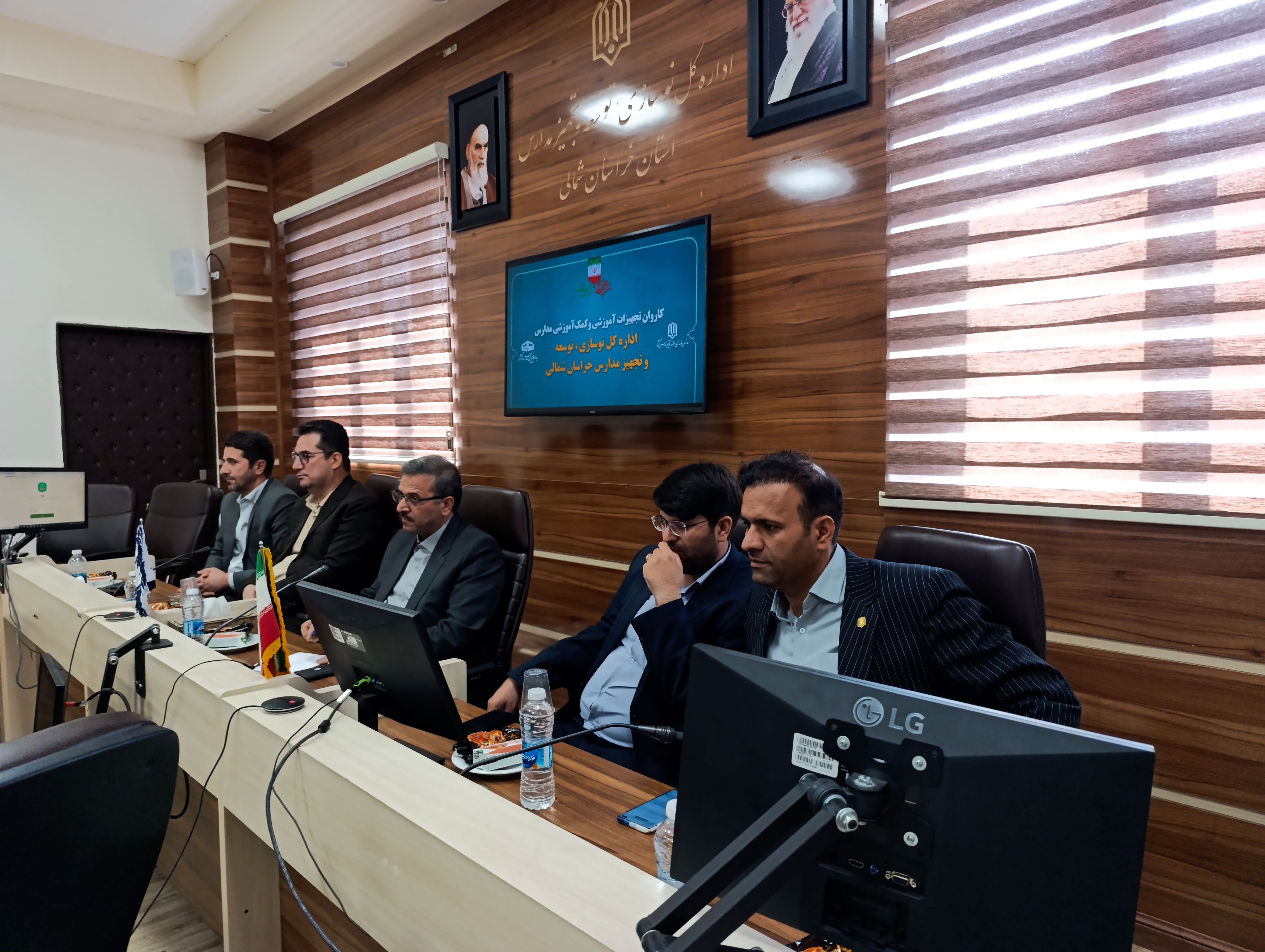 اعزام کاروان تجهیزات نوسازی مدارس به شهرستان‌های خراسان شمالی