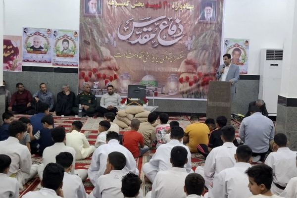 یادواره ۴۰ شهید بخش گمبوعه برگزار شد