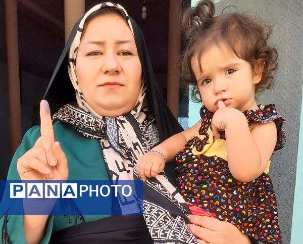 حضور حماسی مردم شهرستان هلیلان در دور دوم انتخابات ریاست‌جمهوری