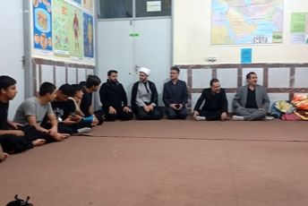 بازدید مدیرکل فرهنگی و هنری، اردوها و فضاهای پرورشی وزارت آموزش و پرورش از موکب‌های دانش‌آموزی ایلام