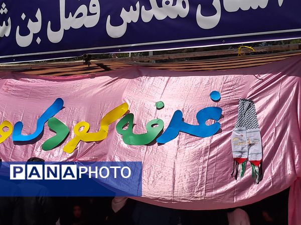 مواکب فرهنگی و پذیرایی در روز اربعین در امامزاده محروق و ابراهیم نیشابور 