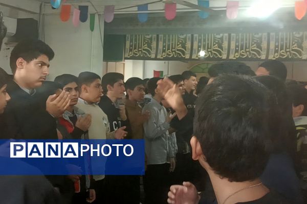 مراسم عزاداری حضرت فاطمه زهرا (س)در دبیرستان هیأت امنایی رازی