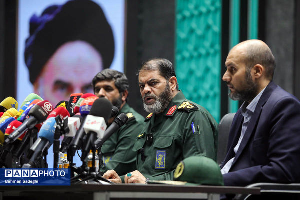  نشست خبری چهل و ششمین سالگرد بزرگداشت هفته بسیج