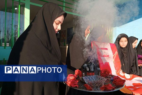 مدرسه امام علی (ع) غرق در عطر حسینی