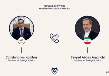 پیام وزیر خارجه قبرس درباره تماس تلفنی با عراقچی