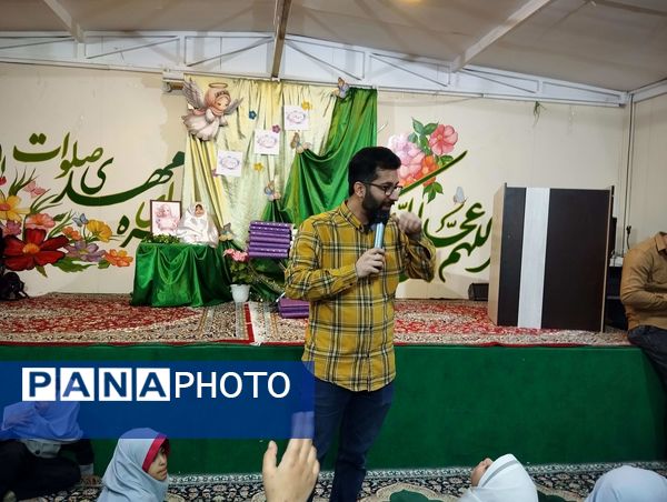 مراسم جشن ولادت حضرت رقیه (س) و تجلیل از دانش‌آموزان برتر آموزشی و پرورشی دبستان شاهد حاج تقی آقا بزرگ مشهد