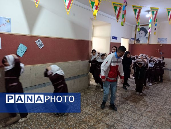 بیست و هفتمین مانور سراسری زلزله در مدارس شهرستان چوار