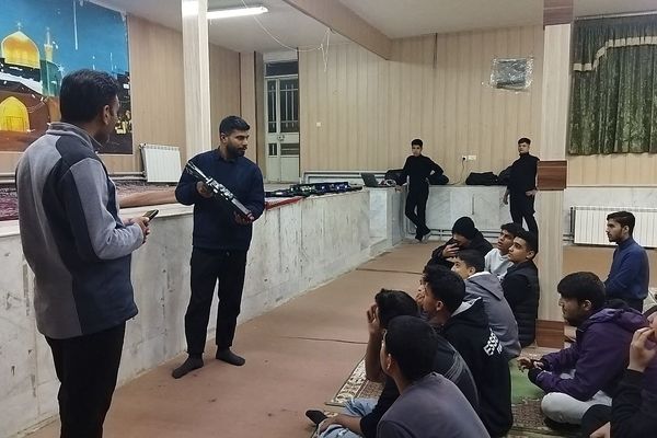 مسابقه لیزرتگ دبیرستان شاهد ابوذر غفاری