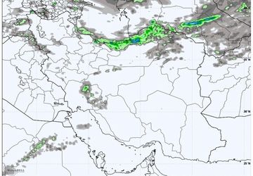 آغاز و تشدید بارش‌ها در غرب کشور
