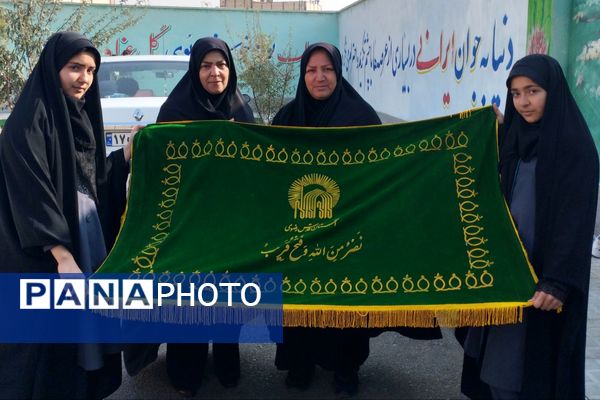 مراسم فاطمیه در مدرسه والدین آناخاتون تبریز