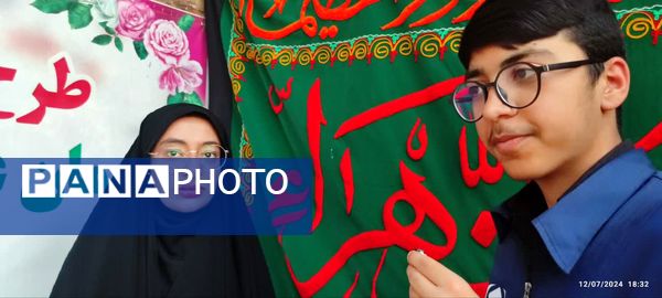 مراسم سوگواری «احلی من العسل» در شهرستان آبادان