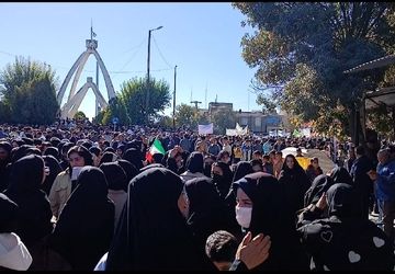 حضور پرشور مردم دلفان در راهپیمایی ۱۳ آبان؛ فریاد استکبارستیزی طنین‌انداز شد