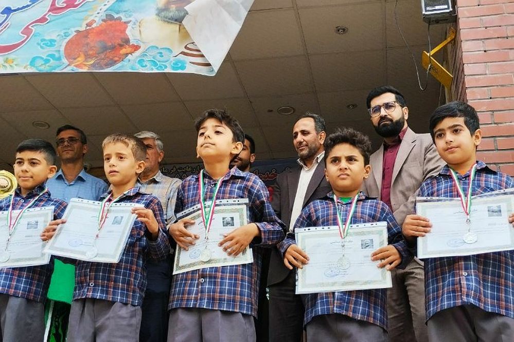 پایان جام سردار سلیمانی در آموزشگاه علامه طباطبائی همزمان با دهه کرامت و هفته معلم