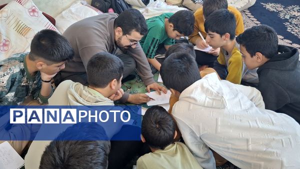 اعتکاف دانش‌‌آموزی شهرستان میناب 