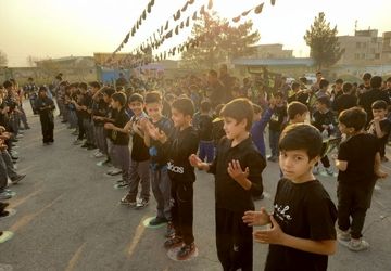 تجلی شور فاطمی در دل دانش آموزان هدایت ۲