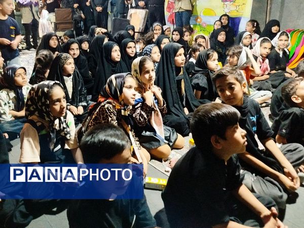 کودکان حسینی در موکب غنچه‌های حضرت علی اکبر(ع)