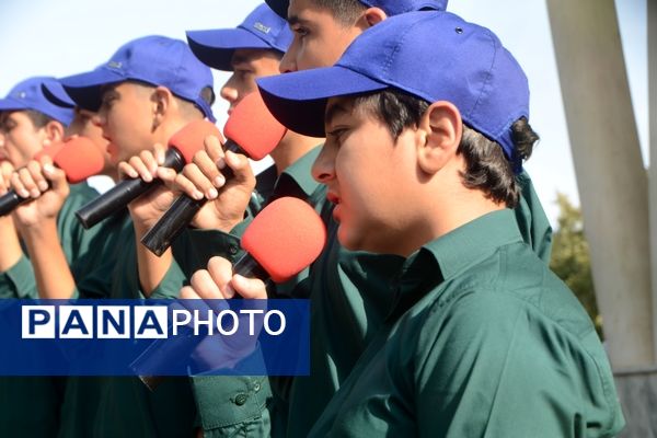 اعزام گروه سرود دانش‌آموزی سفینة نیشابور به کربلا