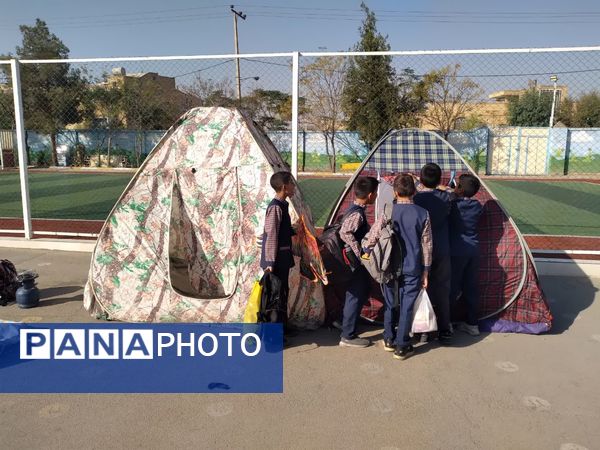 اردوی درون‌ مدرسه ای دبستان حضرت قاسم (ع) به مناسبت روز جهانی کودک 