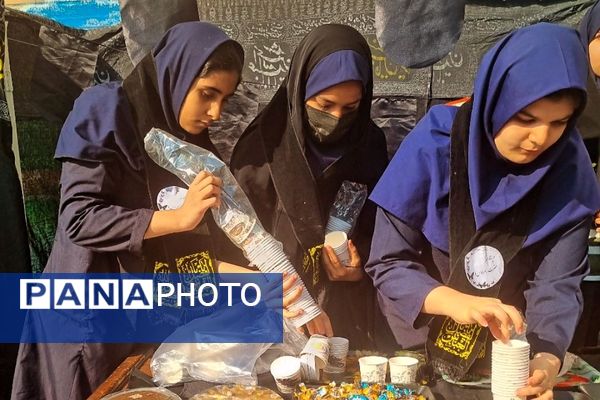 جلوه‌های عشق و ماتم فاطمی دانش‌آموزان ورامینی