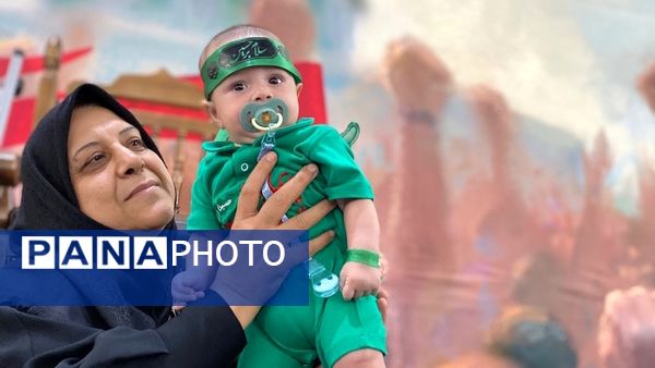 مراسم شیرخوارگان حسینی در آشخانه 