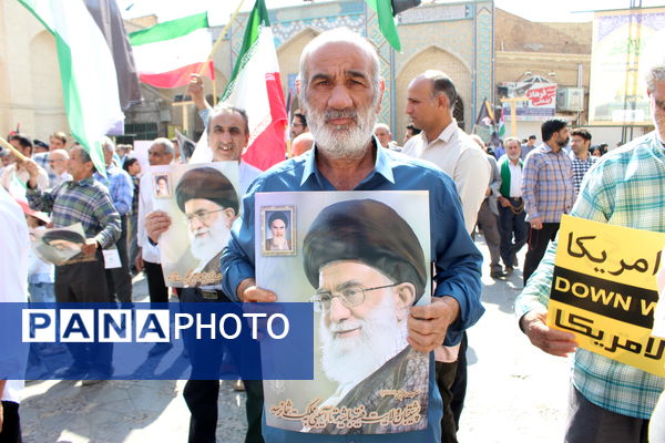 راهپیمایی بشارت نصر یزد