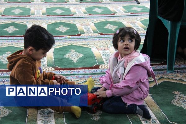 جشن ولادت سرداران کربلا در محله میر آباد شهرکرد