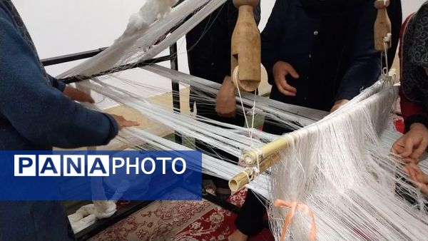 فرط بافی  اشتغال زایی برای زنان هنرمند روستای فدافن
